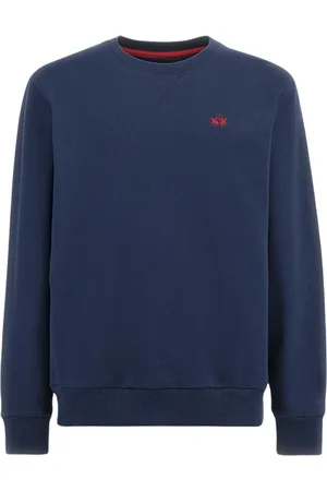 La Martina Hombre, Jerseys, Azul, Talla: XL
