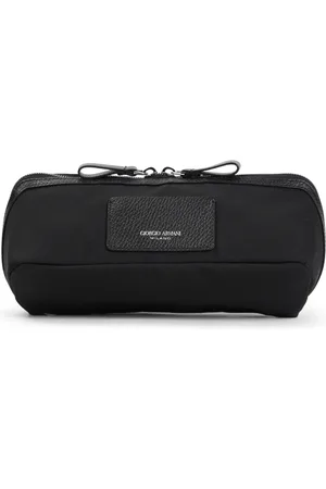 Giorgio Armani Hombre, Bolsos, Negro, Talla: ONE Size