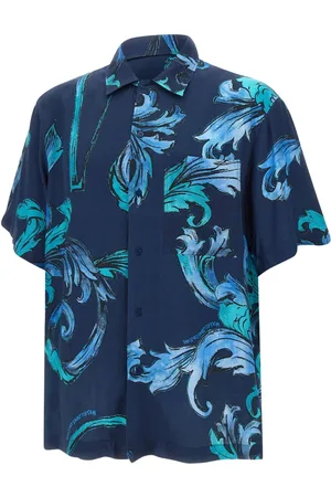 VERSACE Hombre, Camisas, Azul, Talla: XL