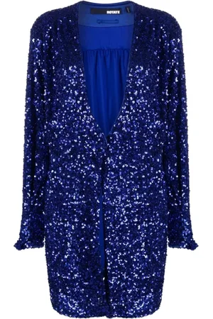ROTATE Mujer, Vestidos, Azul, Talla: S