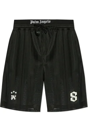 Palm Angels Hombre, Pantalones cortos, Negro, Talla: M