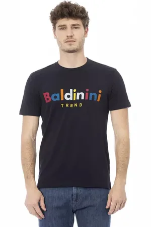 BALDININI Hombre, Camisetas, Azul, Talla: S
