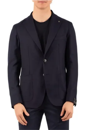 TAGLIATORE Hombre, Chaquetas, Azul, Talla: S