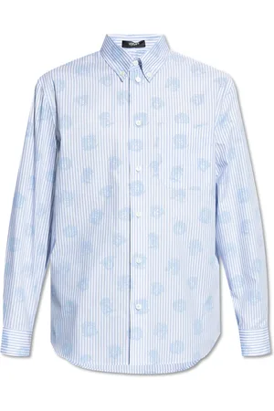 VERSACE Hombre, Camisas, Azul, Talla: L