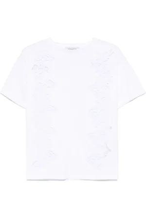 ERMANNO SCERVINO Mujer, Camisetas, Blanco, Talla: S