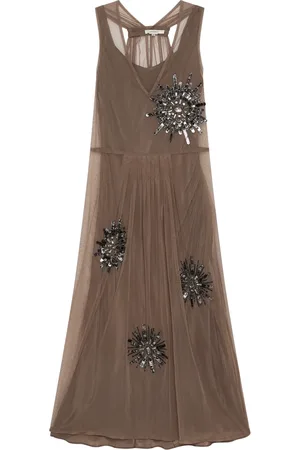 Maliparmi Mujer, Vestidos, Gris, Talla: S