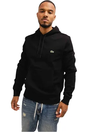Lacoste Hombre, Sudaderas, Negro, Talla: L