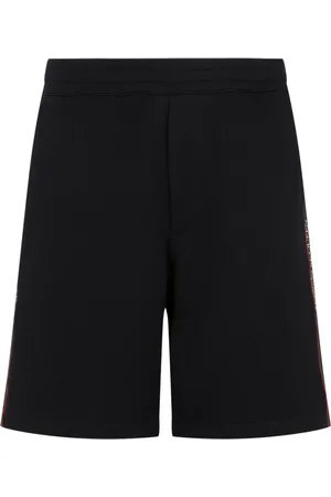 Alexander McQueen Hombre, Pantalones cortos, Negro, Talla: L