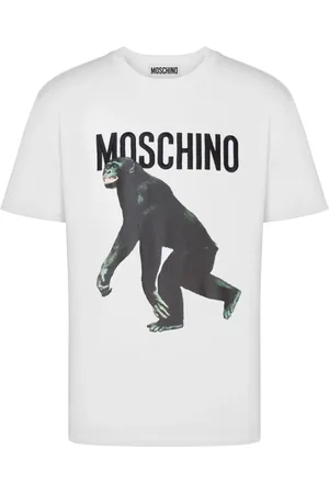 Moschino Hombre, Camisetas, Blanco, Talla: M