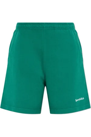 Sporty & Rich Unisex, Pantalones cortos, Verde, Talla: XL