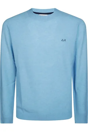 sun68 Hombre, Jerseys, Azul, Talla: L