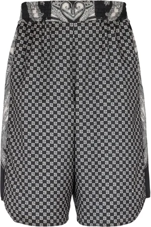 Balmain Hombre, Pantalones cortos, Negro, Talla: XL