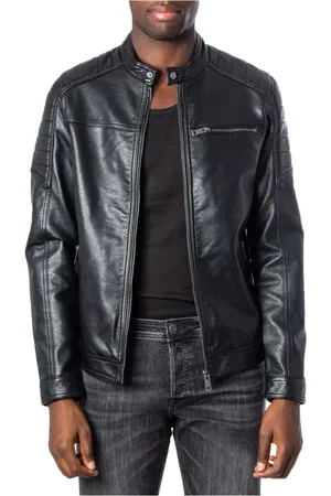 JACK & JONES Hombre, Chaquetas, Negro, Talla: XL
