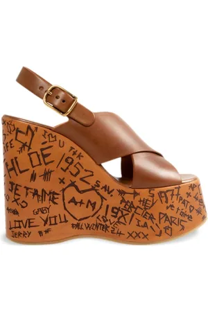 Chloé Mujer, Zapatos, Marrón, Talla: 40 EU