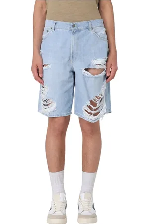 Dondup Hombre, Pantalones cortos, Azul, Talla: W31