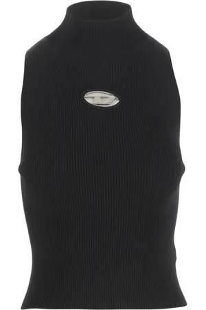 Diesel Mujer, Camisetas, Negro, Talla: S