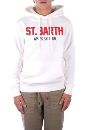 MC2 SAINT BARTH Hombre, Sudaderas, Blanco, Talla: L