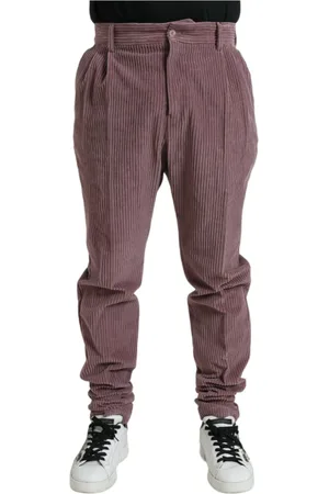 Dolce & Gabbana Hombre, Pantalones, Púrpura, Talla: L