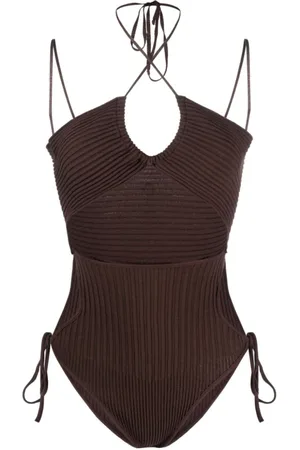 ANDREA ADAMO Mujer, Trajes de baño, Marrón, Talla: L