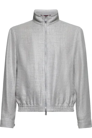 Brunello Cucinelli Hombre, Sudaderas, Gris, Talla: L