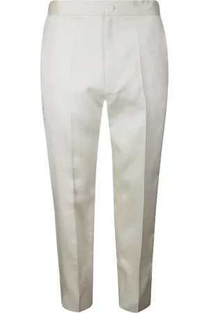 SETCHU Mujer, Pantalones, Blanco, Talla: S