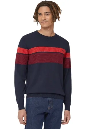 HARMONT&BLAINE Hombre, Jerseys, Azul, Talla: M