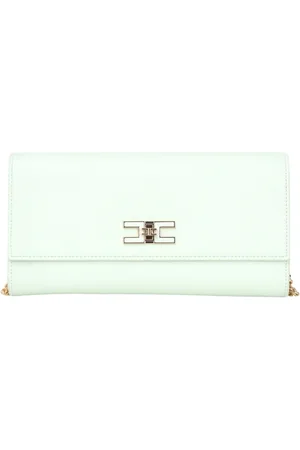 Elisabetta Franchi Mujer, Bolsos, Verde, Talla: ONE Size
