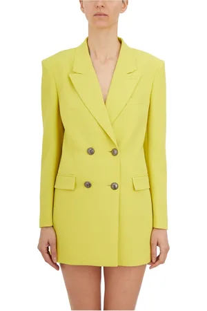 Elisabetta Franchi Mujer, Abrigos, Amarillo, Talla: S