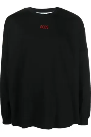GCDS Hombre, Camisetas, Negro, Talla: M