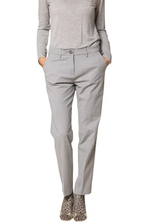 Masons Mujer, Pantalones, Gris, Talla: 2XS