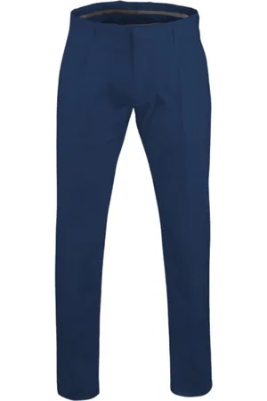 MOORER Hombre, Pantalones, Azul, Talla: 2XL