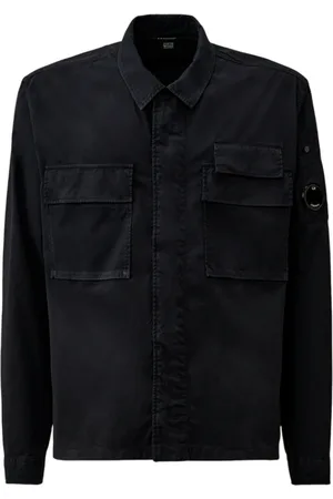 C.P. Company Hombre, Camisas, Azul, Talla: XL