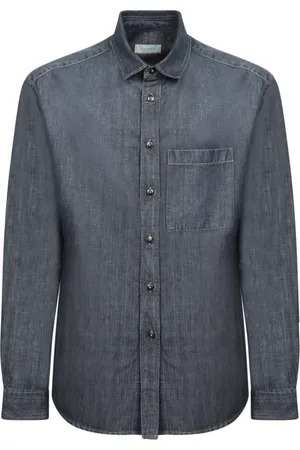 CANALI Hombre, Camisas, Azul, Talla: M