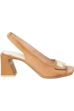 Hispanitas Mujer, Zapatos, Marrón, Talla: 36 EU