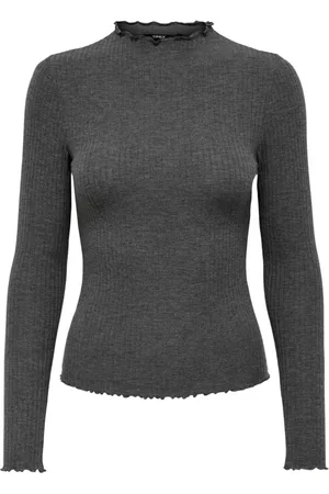 ONLY Mujer, Jerseys, Gris, Talla: XS