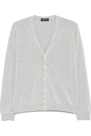 ZANONE Hombre, Jerseys, Gris, Talla: XL