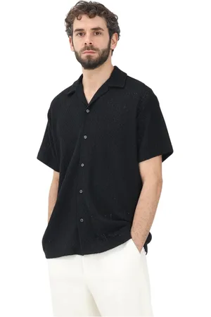 SELECTED Hombre, Camisas, Negro, Talla: 2XL