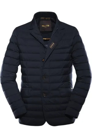 MOORER Hombre, Chaquetas, Azul, Talla: 6XL