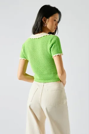 Manoush Mujer, Camisetas, Verde, Talla: M