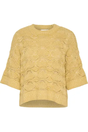 Saint Tropez Mujer, Jerseys, Amarillo, Talla: M