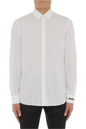Moschino Hombre, Camisas, Blanco, Talla: M