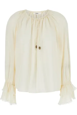 Chloé Mujer, Blusas y Camisas, Blanco, Talla: S