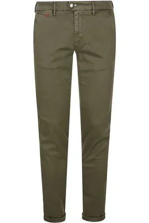 sartoria tramarossa Hombre, Pantalones, Verde, Talla: W33