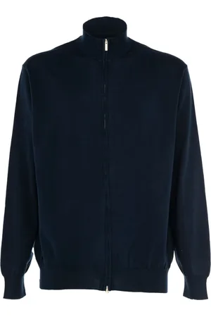 CASHMERE COMPANY Hombre, Sudaderas, Azul, Talla: L