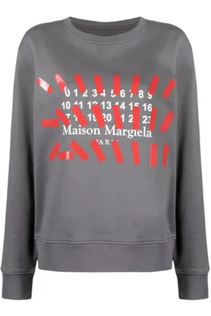 Maison Margiela Mujer, Sudaderas, Gris, Talla: S