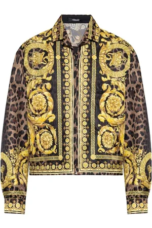 VERSACE Hombre, Chaquetas, Amarillo, Talla: L