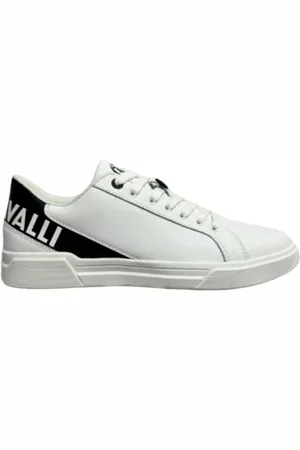 Roberto Cavalli Hombre, Zapatos, Blanco, Talla: 43 EU
