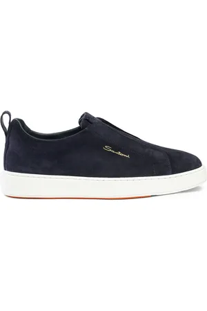 santoni Hombre, Zapatos, Azul, Talla: 44 1/2 EU