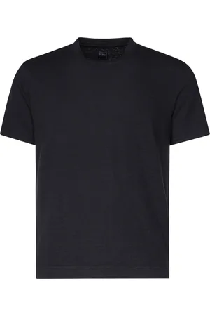 FEDELI Hombre, Camisetas, Negro, Talla: 3XL
