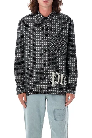 Pleasures Hombre, Camisas, Negro, Talla: M
